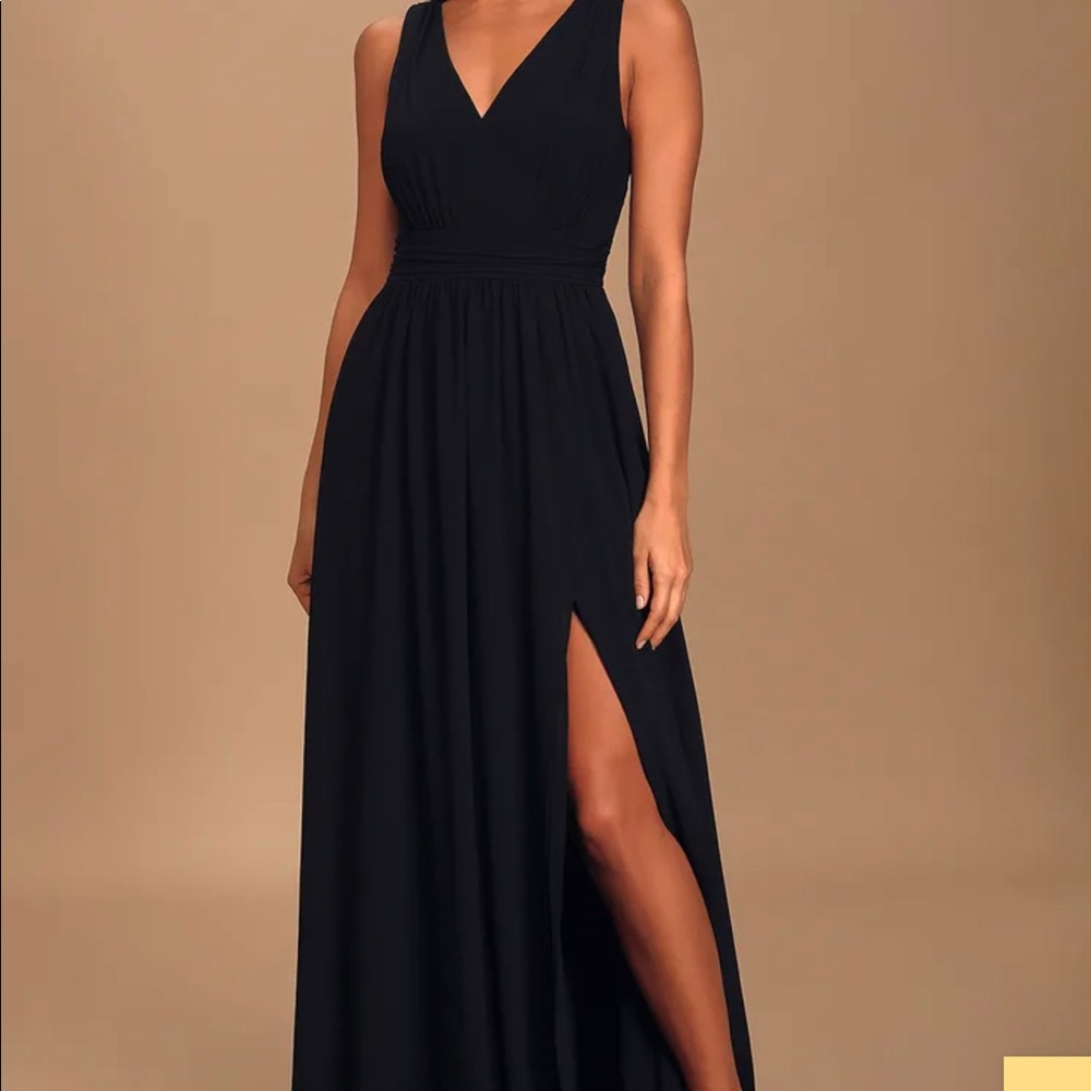 Lulus sleeveless black dress